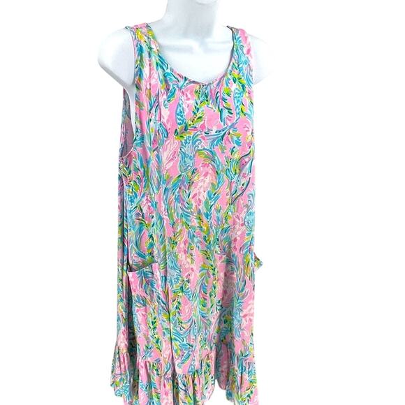 Lilly Pulitzer Kristen Unicorn of the Sea Mermaid Dress - Picture 2 of 13